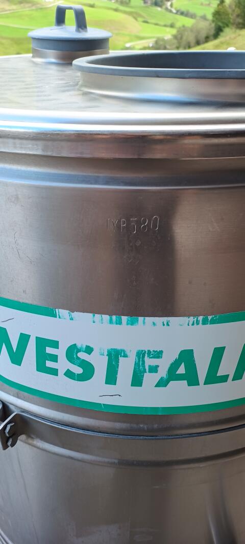 Westfalia Milchtank Typ 580 und Wet 200