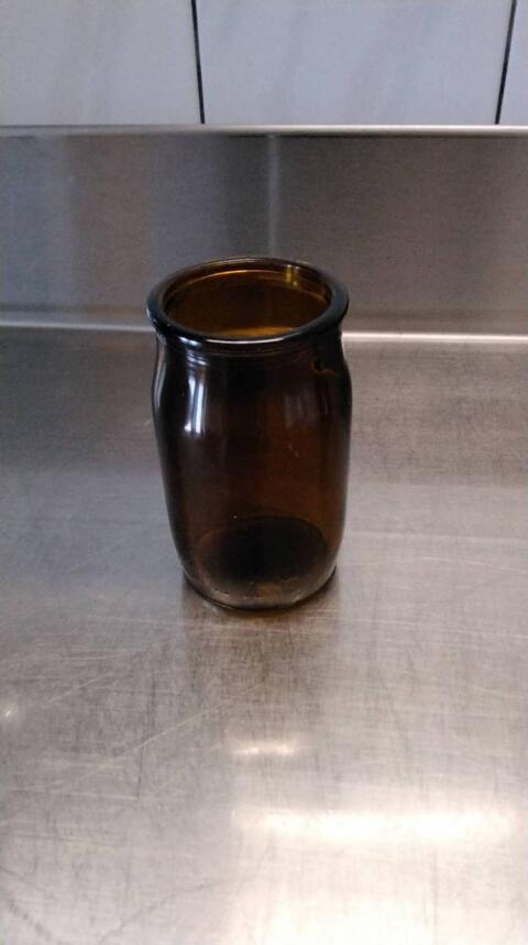 Glas braun 180 ml