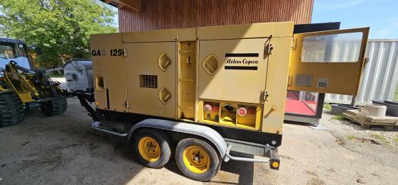 Atlas Copco QAS 125 Notstromaggregat