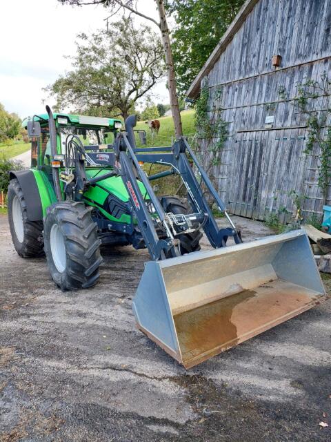 Deutz Agroplus 85 mit Frontlader