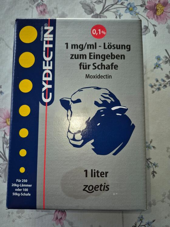 Entwurmungsmittel Cydectin