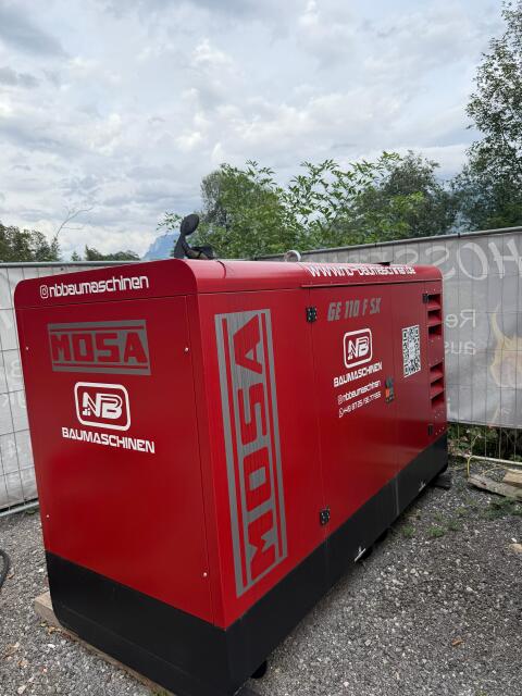 Stromaggregat MOSA GE 110 FSX