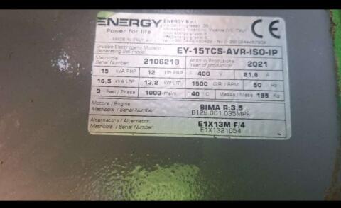Notstromaggregat Energy Zapfwellengenerator