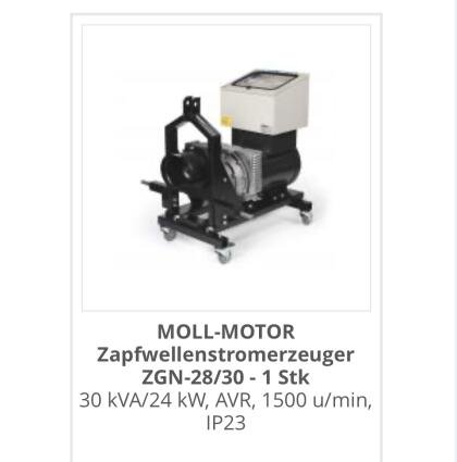 Moll Zapfwellengenerator