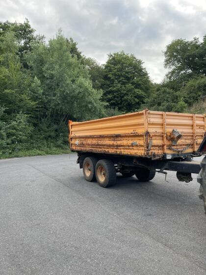 Brantner TA8045 XXL / Kipper / Dreiseitenkipper / Tandem