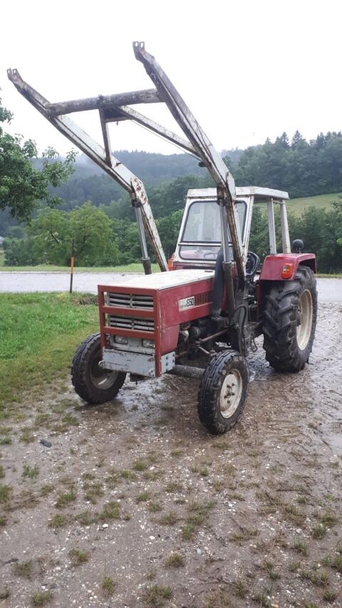 Steyr 50 mit Frontlader