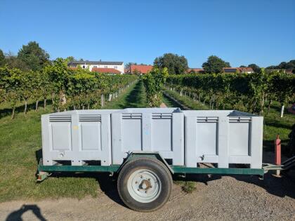 Leseboxenanhänger / Traubenboxenanhänger