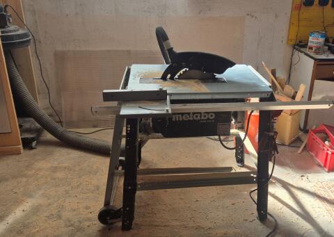 Kreissäge Metabo TKHS 315 M mit Absaugung