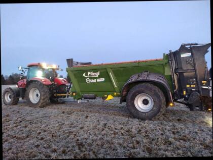 Verkaufe Fliegl KDS 140 Muck Control Kompoststreuer