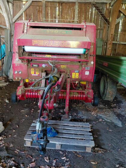 Rundballenpresse Feraboli, 1,20 m, 1.950 Ballen
