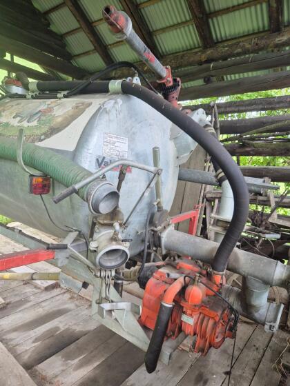 Vacutec Hochdruck Aufbau Güllefass