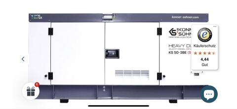 Dieselgenerator KS 50-3BE der Firma Könner und Söhnen