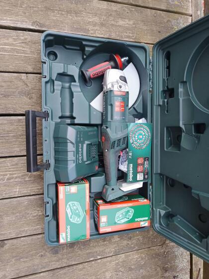 Metabo Akku-Winkelschleifer 36 V WPB 36 LTX BL 230
