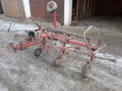 Fella Heuwender mit 4 Spindeln