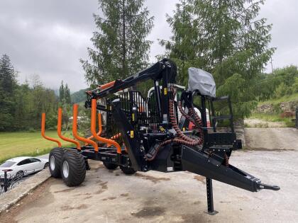 BMF 10t2 Kran 7,2 m, Eigenölversorgung
