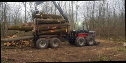 Forwarder Valmet 890 8-Rad