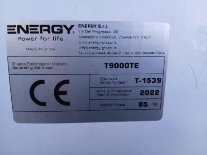Energy/Thunder Stromaggregat T9000TE