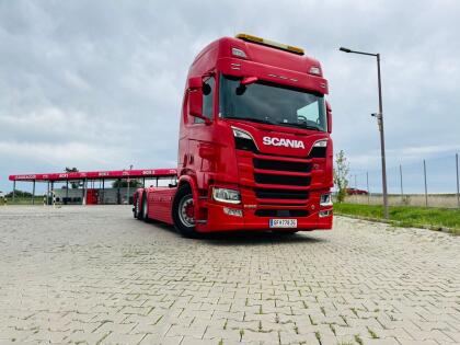 Scania R650 V8 Abroll