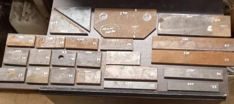20 kg Metallplatten 10 mm stark