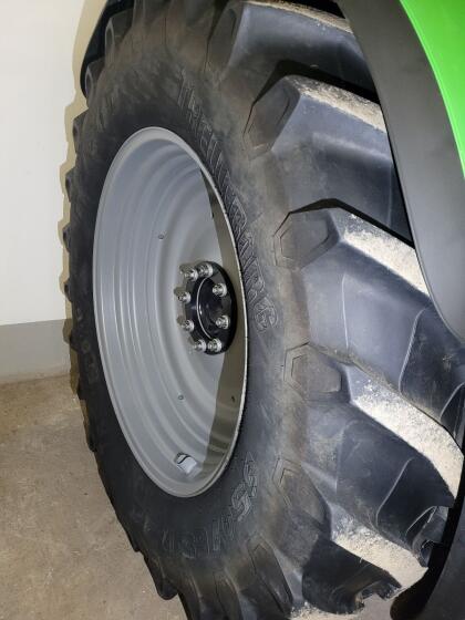 Reifen, Komplettradsatz Deutz 6190 Trelleborg TM 800