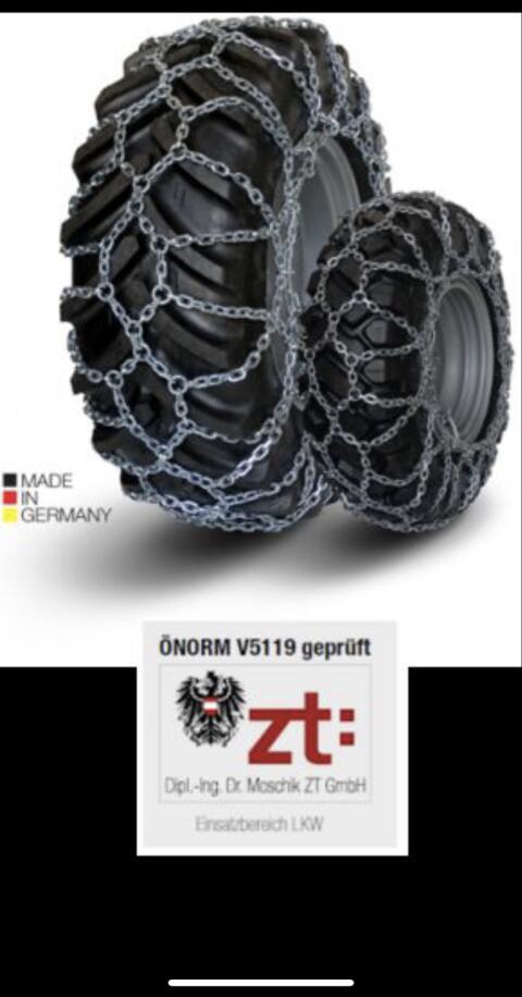 Schneeketten Netzketten 600/65R38 10 mm
