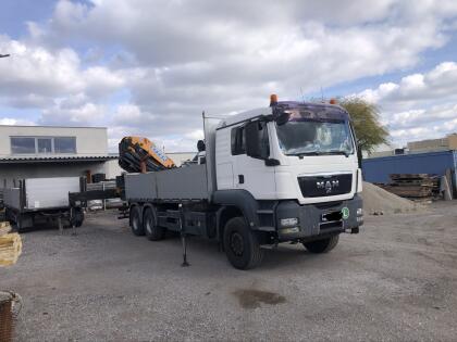 MAN TGS 33.480 Kran