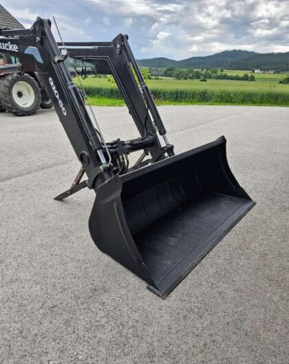 Frontlader mit Schaufel und Palettengabel, Modell QUICKE Q10.50