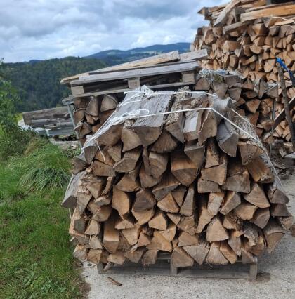 Brennholz Hartholz Esche/Buche