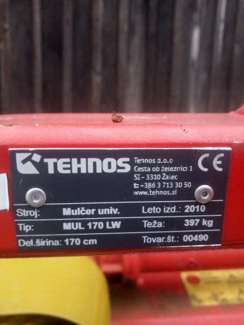 Mulcher Tehnos 170