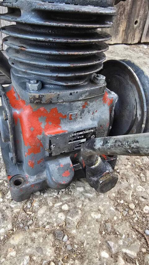 Druckluftanlage Steyr Kompressor