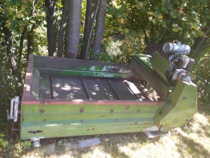 Miststreuer mit Rotax -Motor