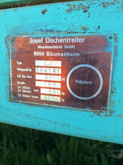 Lely Dechentreiter Ladewagen