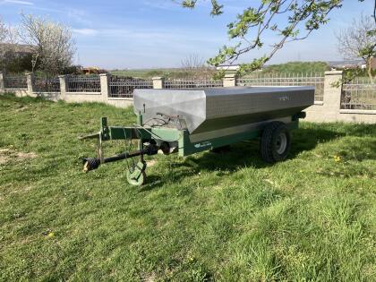 Lesewagen Traubenwagen Monopumpe Nirosta 2.500 l
