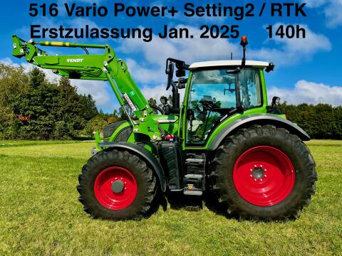 Fendt 516 Vario Power+ (RTK, LED, 140 Bstd., 2025)
