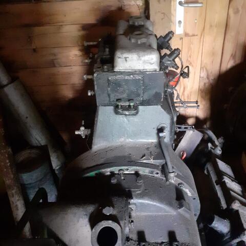 Steyr T180 Motor Getriebe Achse