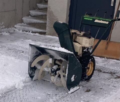 Bolens Schneefräse