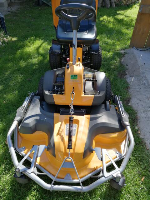 Stiga Park 340 PWX Allrad AWD 4WD Frontmäher Mulcher