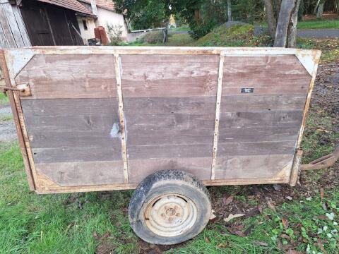 Schweine Transportanhänger