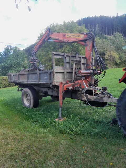 Krankipper mit Palfinger Kran