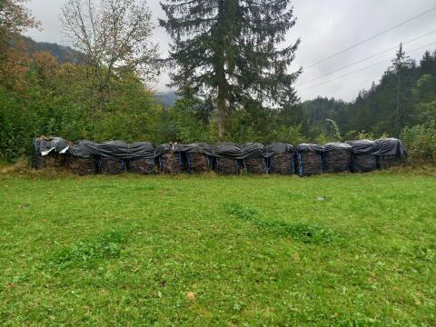 Ofenfertiges Hartholz zu verkaufen