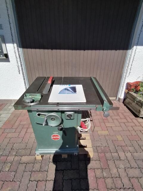 Gebrauchte Tischkreissäge Rapid RK 100