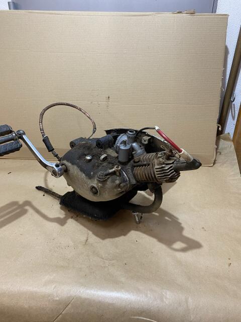 Puch MS 50 Motor, Auspuff, Vergaser