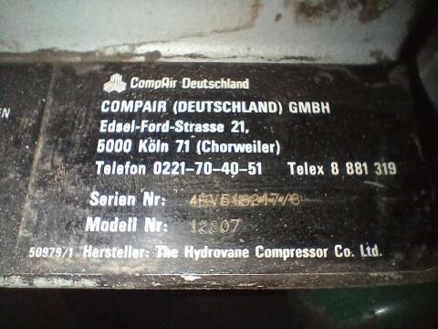 Schraubenkompressor Hydrovane 128