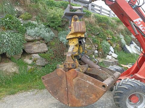 Atlas Terex Schalengreifer mit Rotator