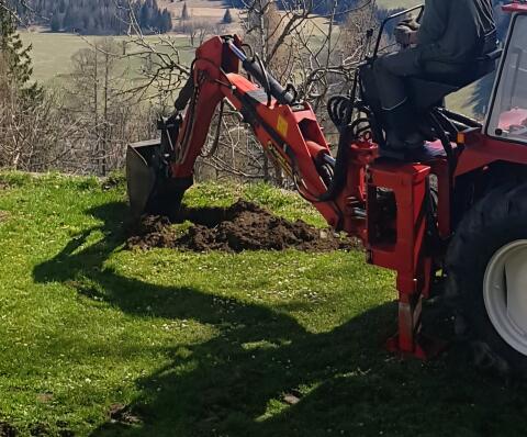 Massiver Heckbagger Negrisolo NA2800