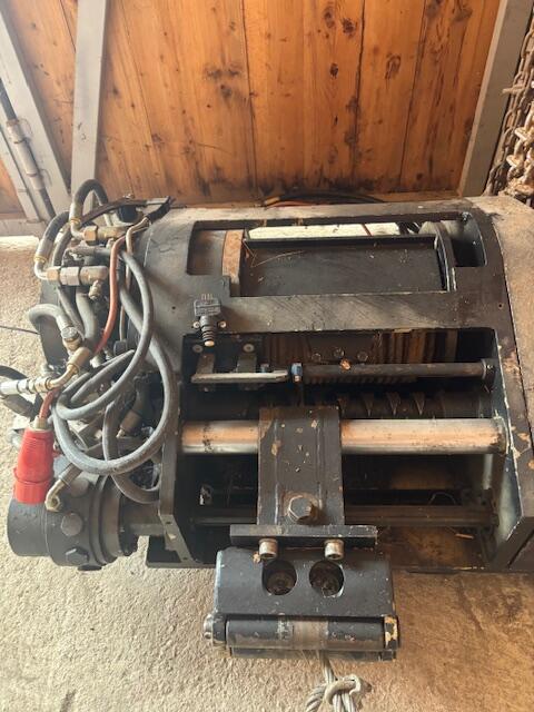 Hydraulische Seilwinde