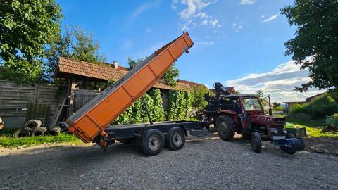 Wellmeyer Wilhelm Tandem Tieflader Kipper, Rampen