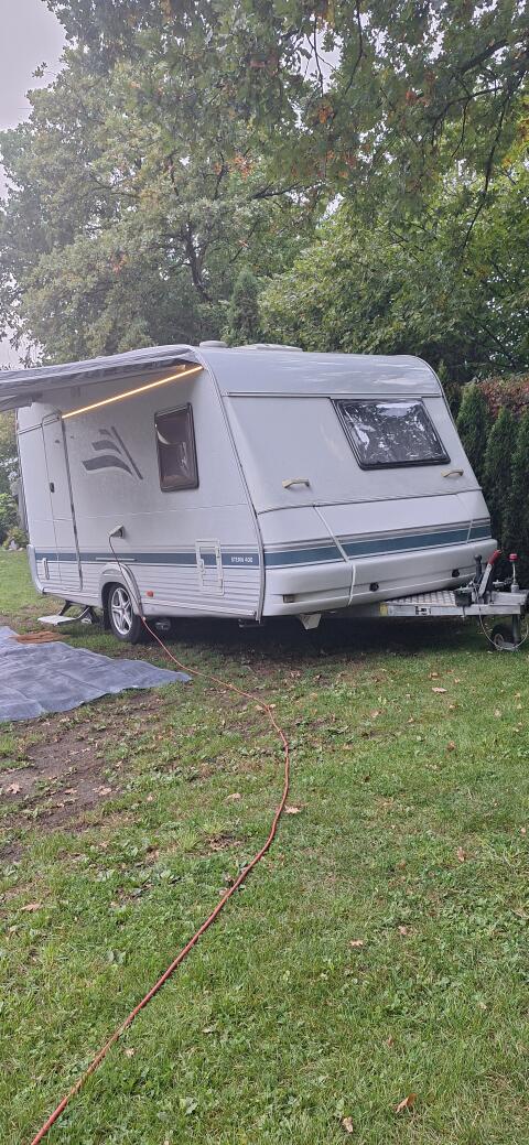 Wohnwagen mit Top-Ausstattung