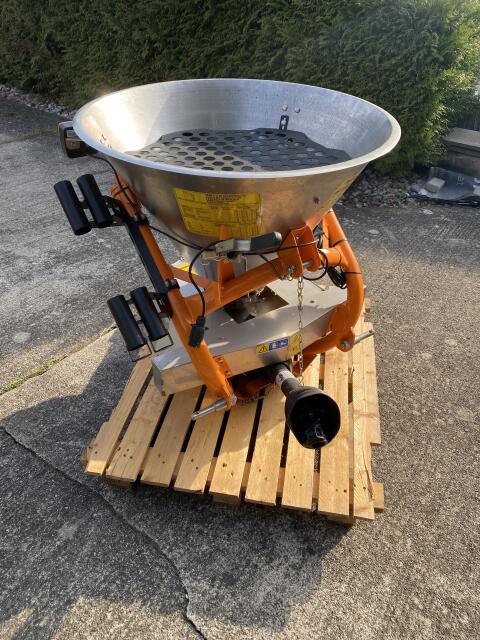 NEU! Cosmo 180 P-Pro Edelstahl Streugerät Winterdienst