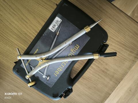 Blockbauzirkel Log Scriber, Rundholzbauzirkel